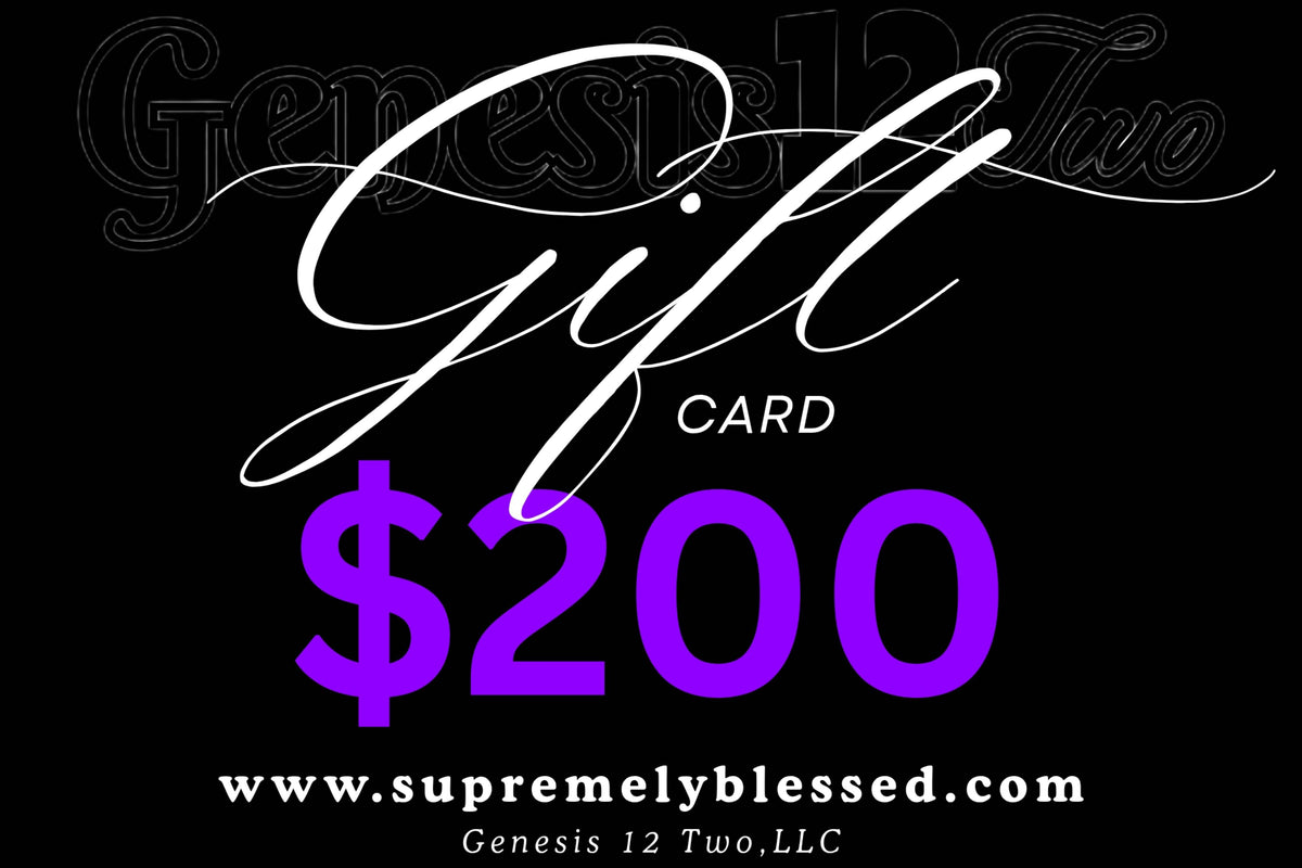 Genesis 12 Two Gift Cards